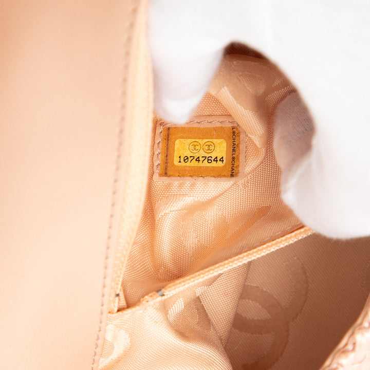 Chanel CC Woven Raffia à rabat