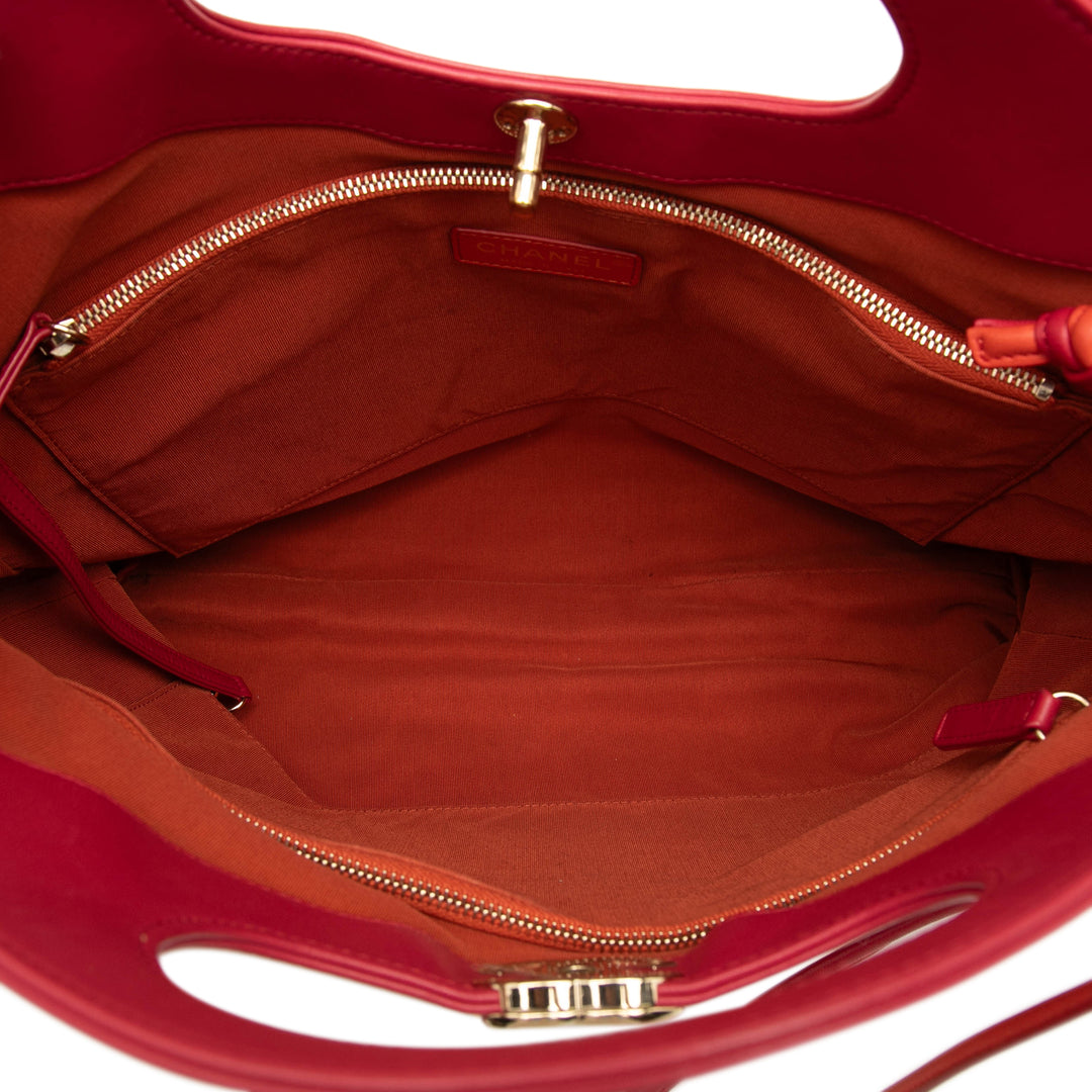 Chanel Large Matelassé Cuir d’agneau 31 Shopping Sac