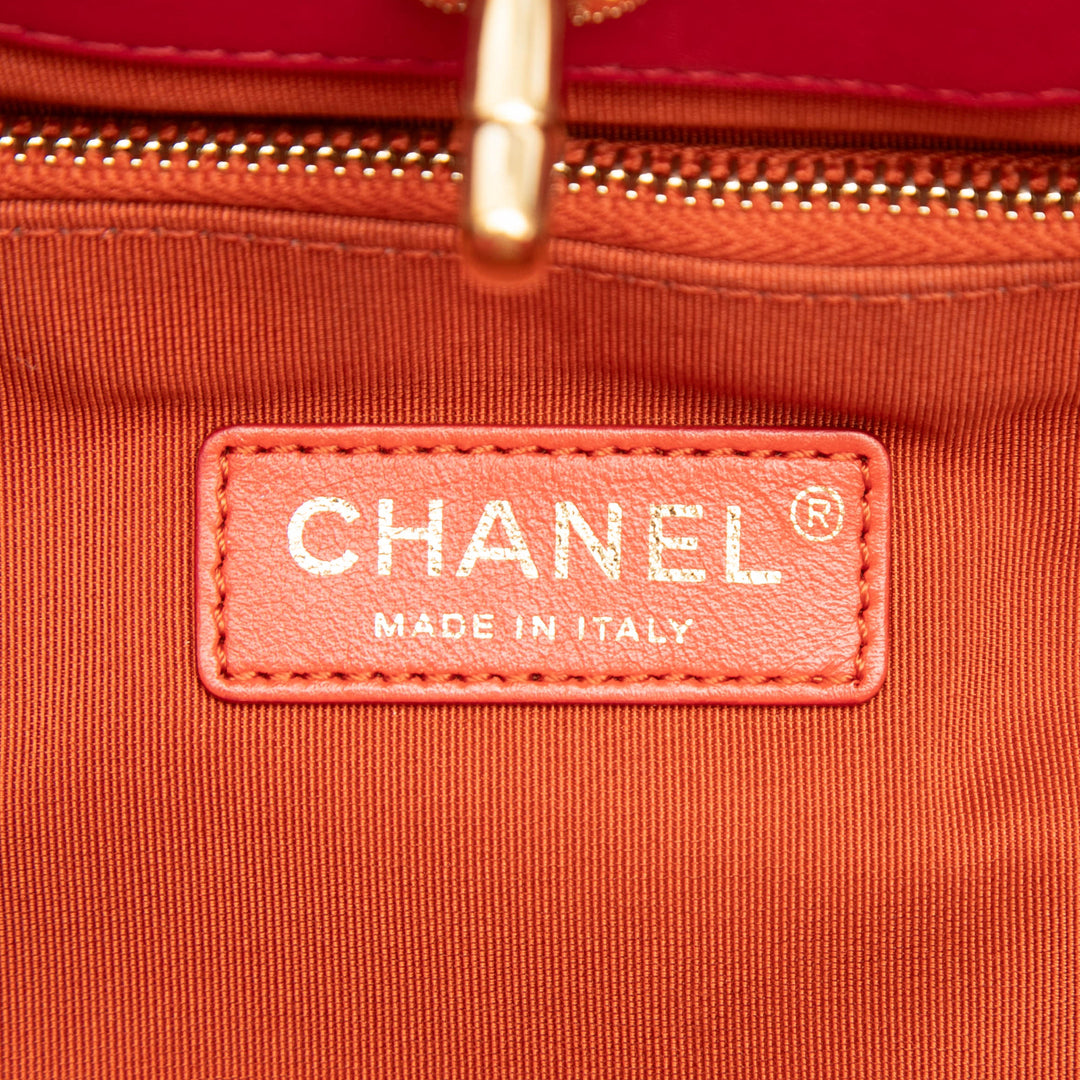 Chanel Large Matelassé Cuir d’agneau 31 Shopping Sac