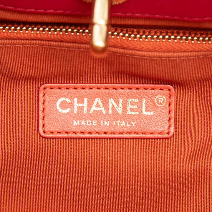 Chanel Large Matelassé Cuir d’agneau 31 Shopping Sac