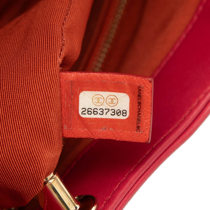 Chanel Large Matelassé Cuir d’agneau 31 Shopping Sac