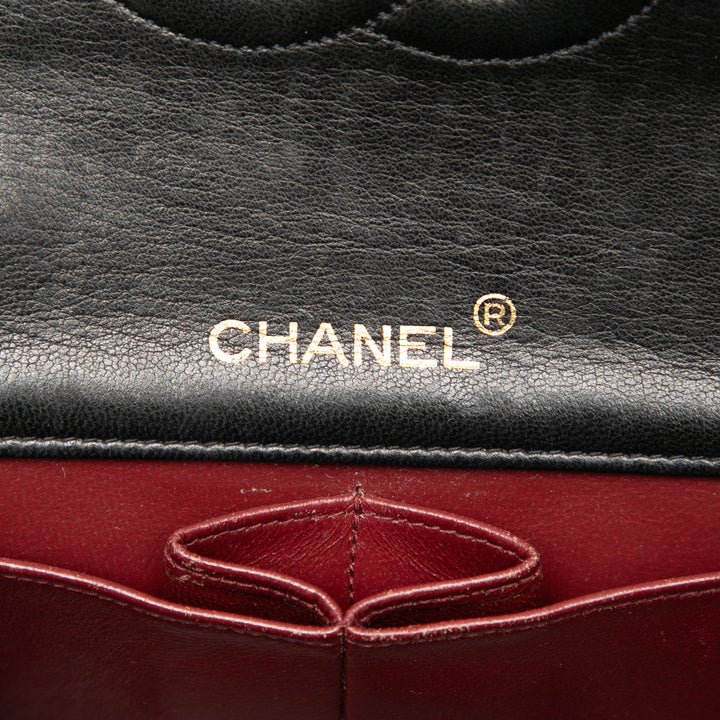 Chanel Mini CC Matelassé Cuir d’agneau Rabat intégral