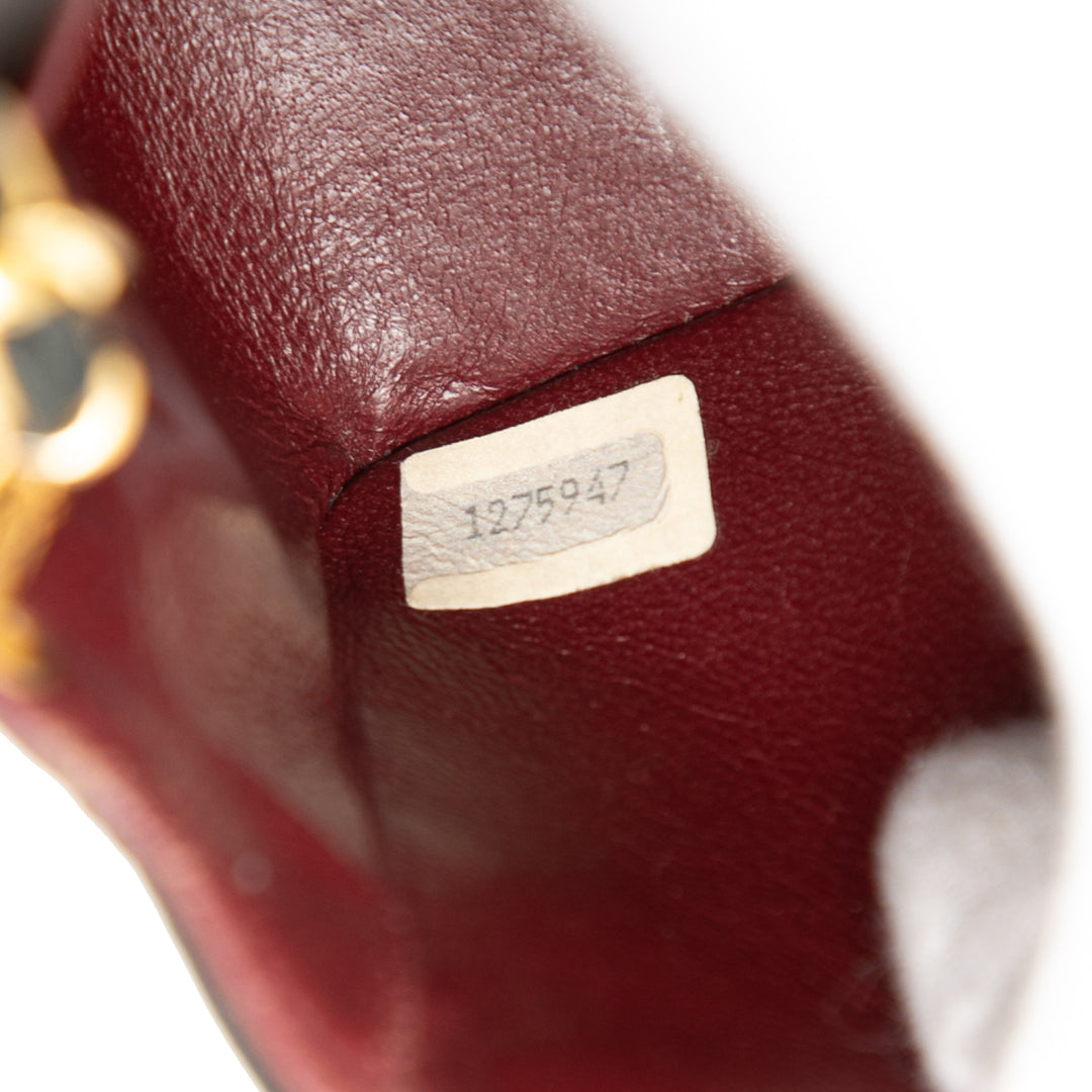 Chanel Mini CC Matelassé Cuir d’agneau Rabat intégral