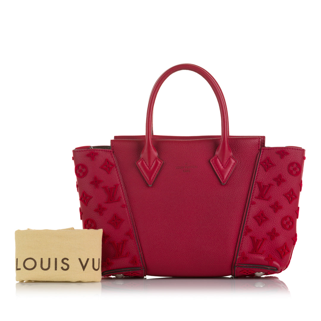 Veau Cachemire W Tote BB Red - Gaby Paris