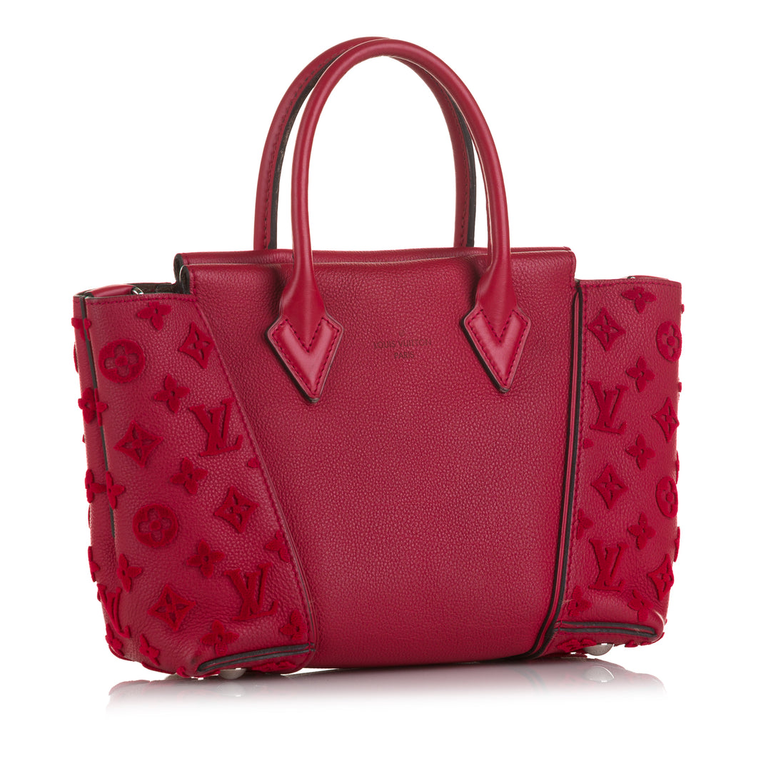 Veau Cachemire W Tote BB Red - Gaby Paris