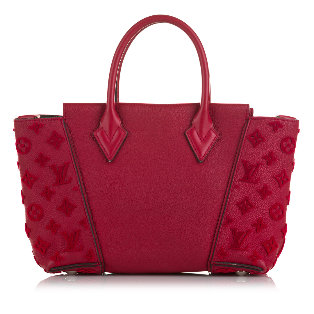 Veau Cachemire W Tote BB Red - Gaby Paris