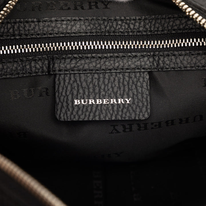 Burberry Sac à main Nova Check à finitions Noir – vue 5 – GABY PARIS