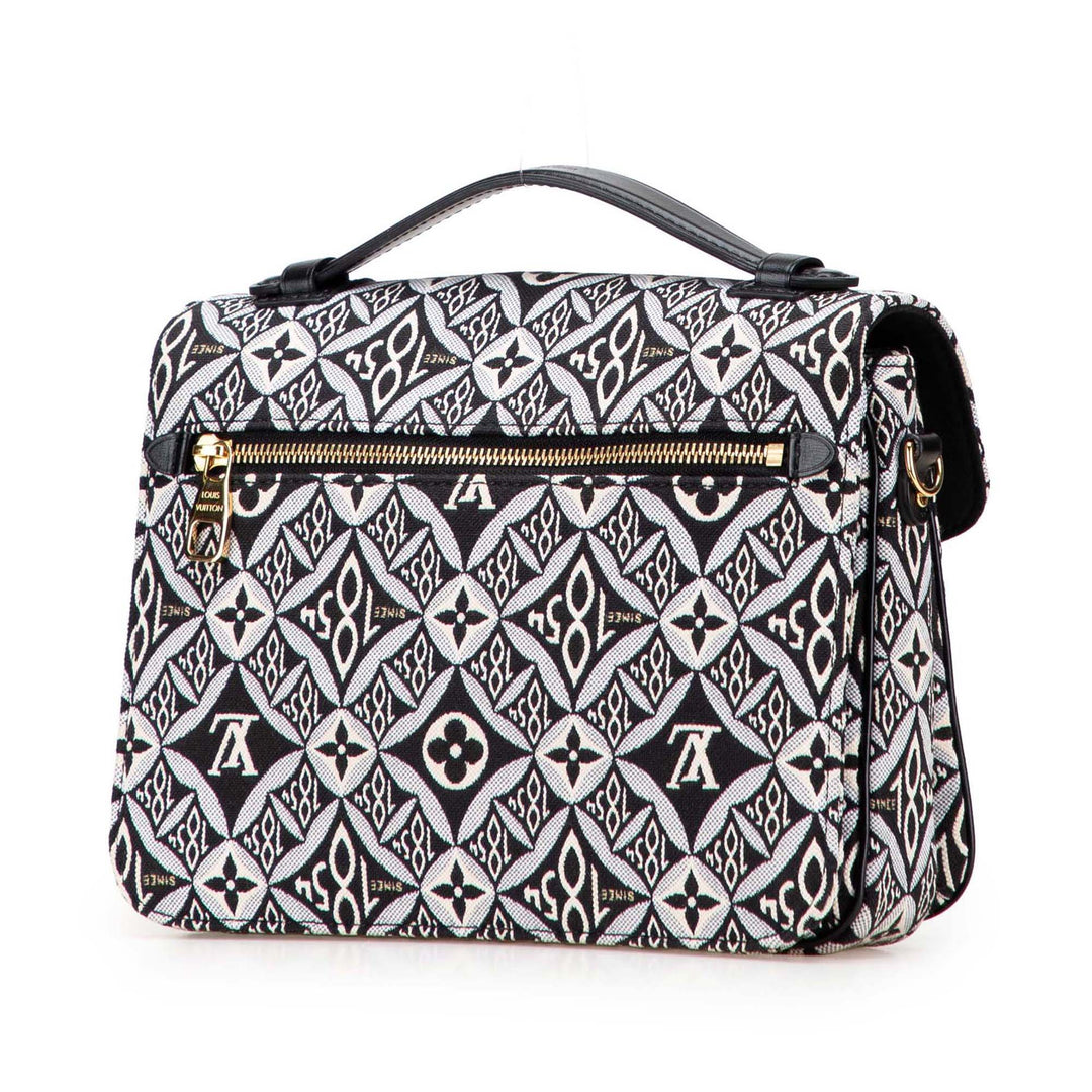 Louis Vuitton Monogram Jacquard Since 1854 Pochette Metis Noir – GABY PARIS Authentique