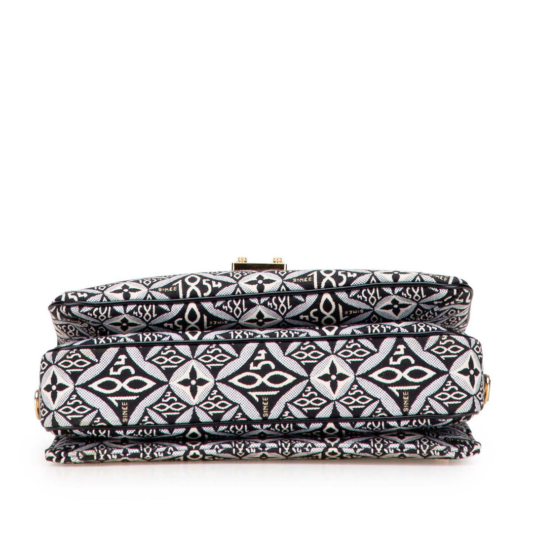 Louis Vuitton Monogram Jacquard Since 1854 Pochette Metis Noir – GABY PARIS Authentique