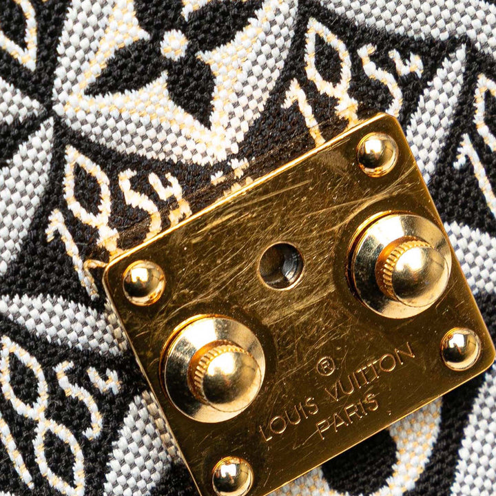 Louis Vuitton Monogram Jacquard Since 1854 Pochette Metis Noir – GABY PARIS Authentique