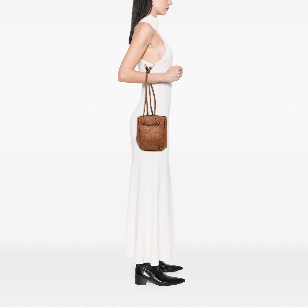 Hermès Pochette Courchevel Vespa Marron – vue 7 – GABY PARIS