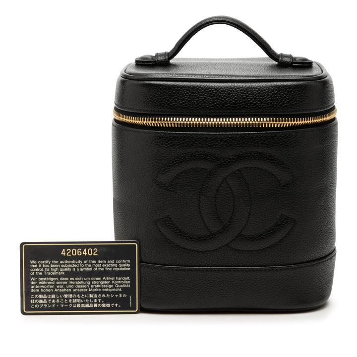 Chanel CC Caviar Vanity