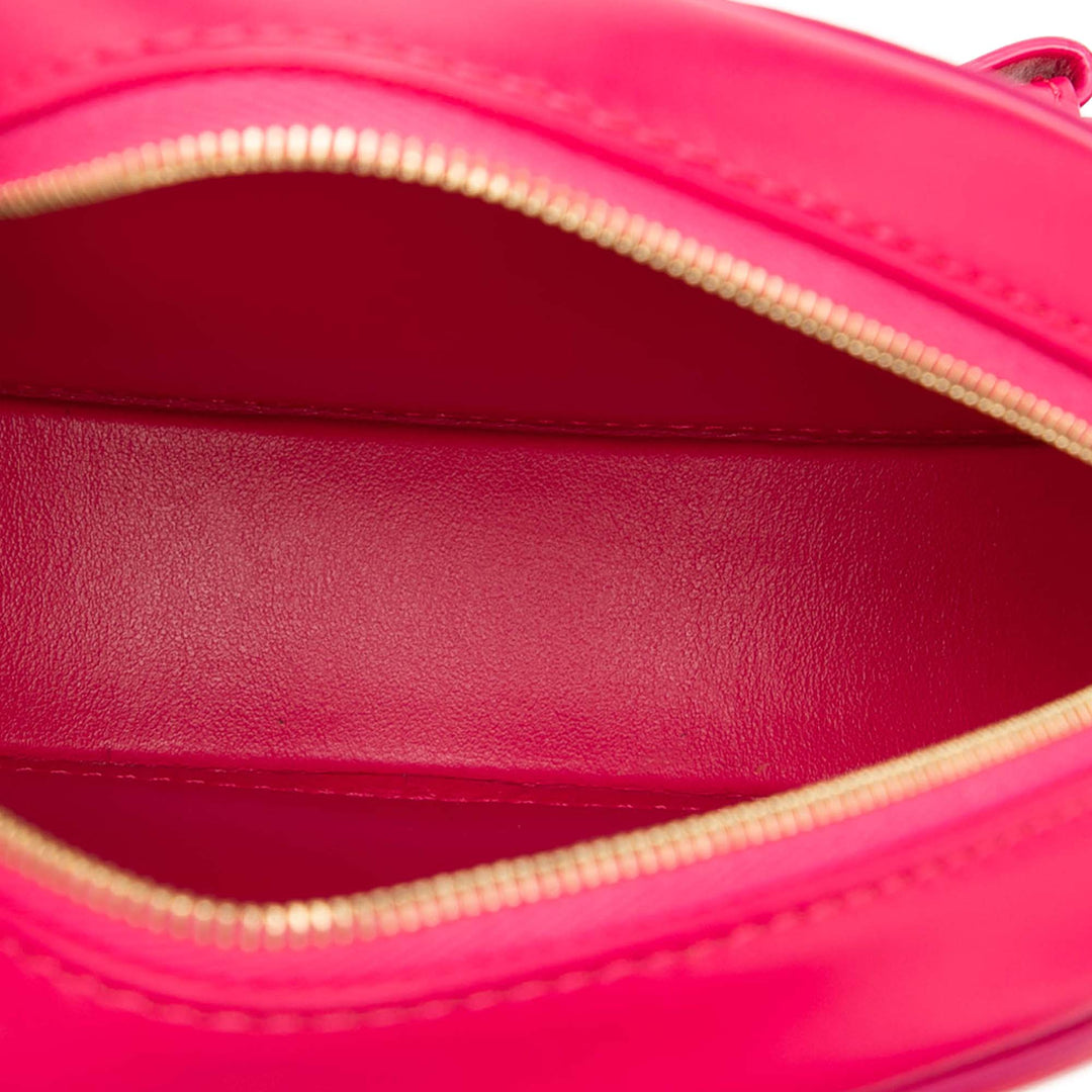Triomphe Ovale Sac Petit Cuir de veau Rose