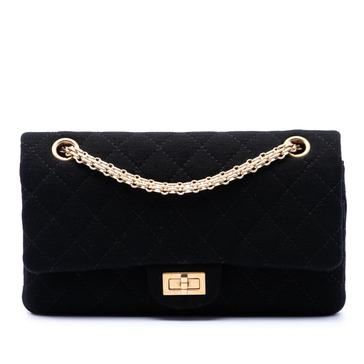 Chanel Matelassé Jersey Reissue 2.55 Double rabat 225