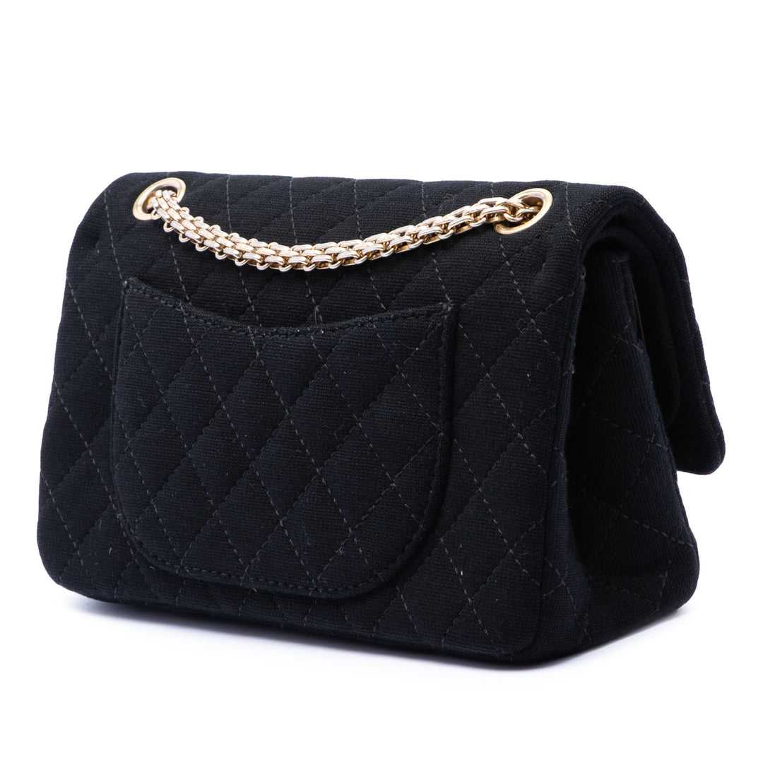 Chanel Matelassé Jersey Reissue 2.55 Double rabat 225