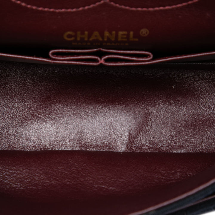 Chanel Matelassé Jersey Reissue 2.55 Double rabat 225