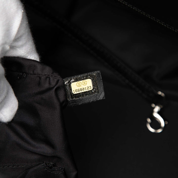 Chanel Medium Matelassé Coated Toile Paris Biarritz Cabas