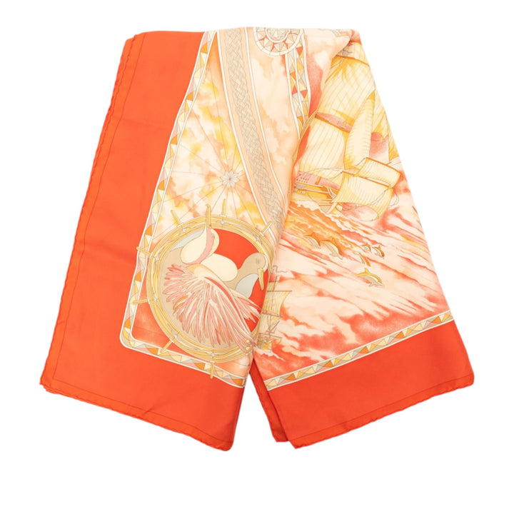 Hermès Fregates Magnifiques Foulard 90 Soie