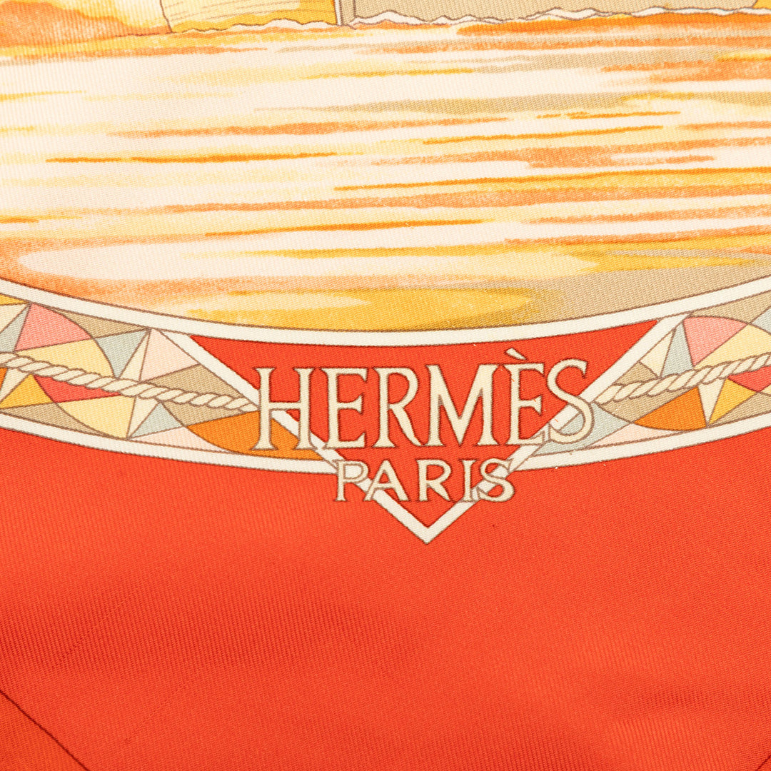Hermès Fregates Magnifiques Foulard 90 Soie