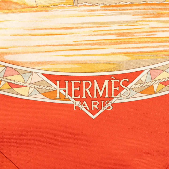 Hermès Fregates Magnifiques Foulard 90 Soie