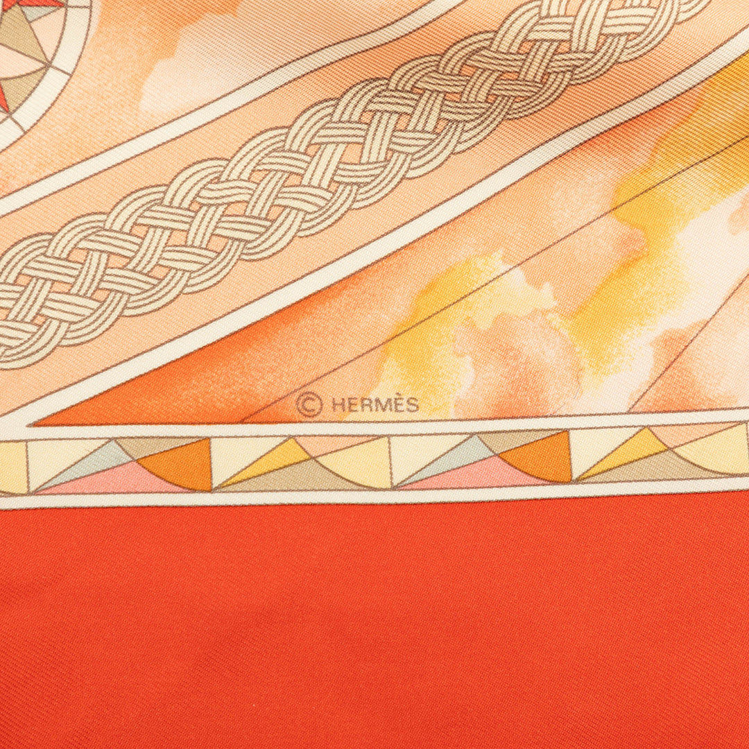 Hermès Fregates Magnifiques Foulard 90 Soie