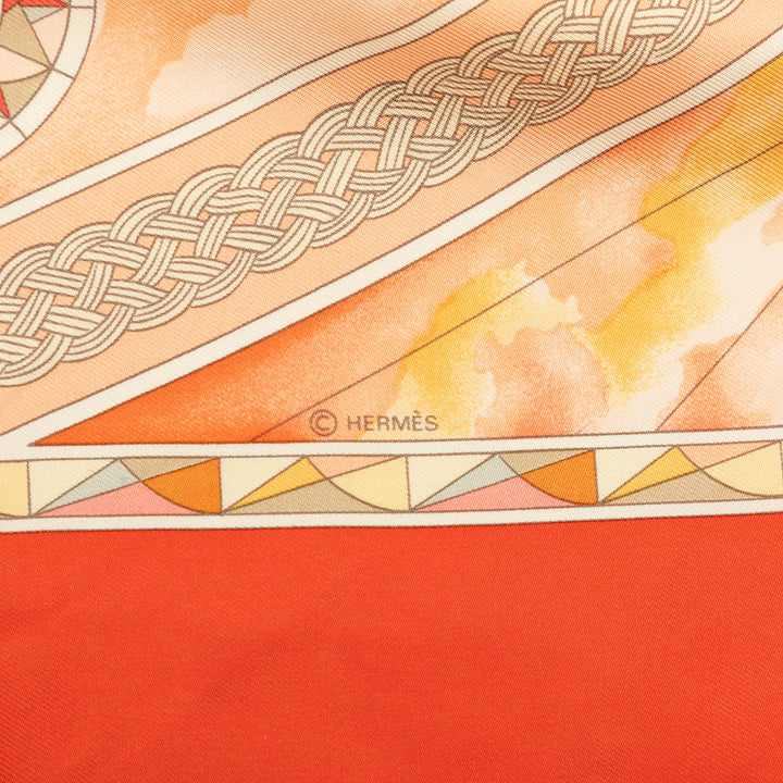 Hermès Fregates Magnifiques Foulard 90 Soie
