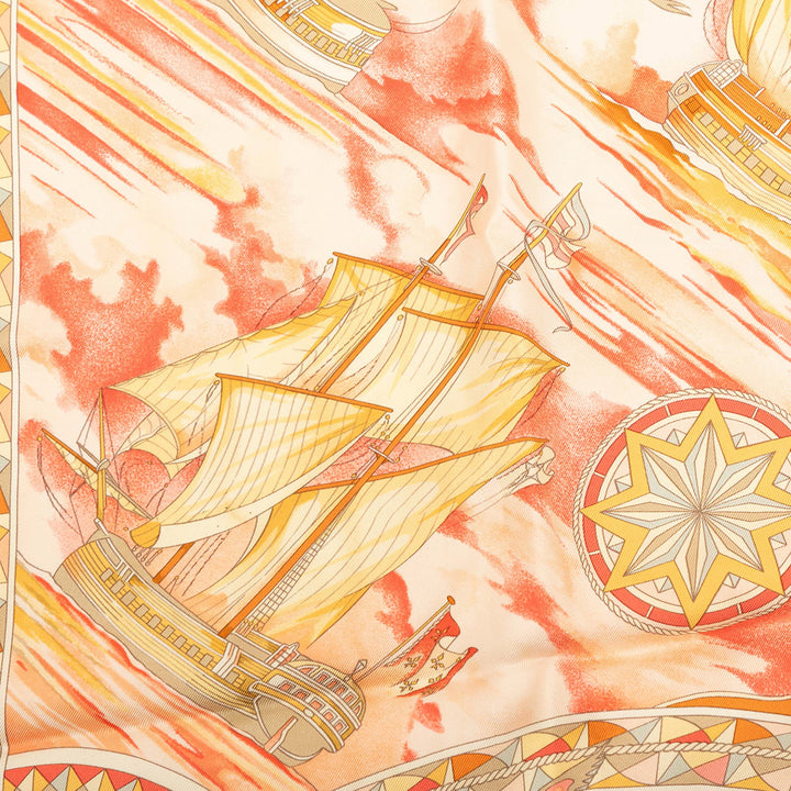 Hermès Fregates Magnifiques Foulard 90 Soie