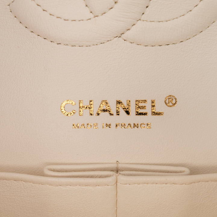 Chanel Medium Classic Tweed Double rabat Multi