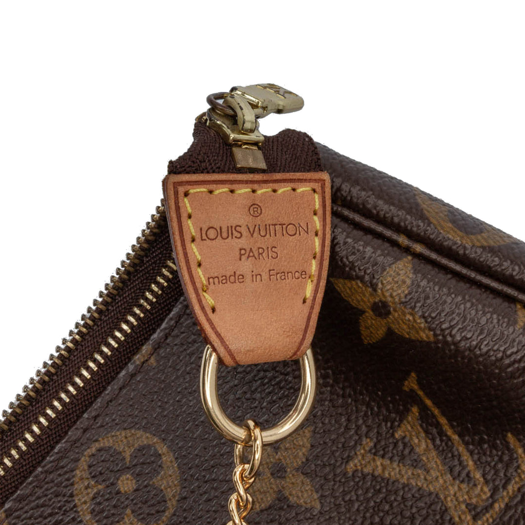 Monogram Mini Pochette Accessoires Brown - Gaby Paris