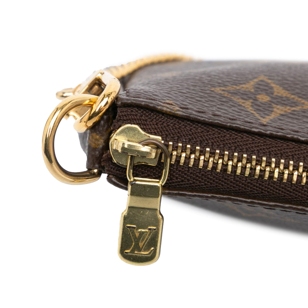 Monogram Mini Pochette Accessoires Brown - Gaby Paris