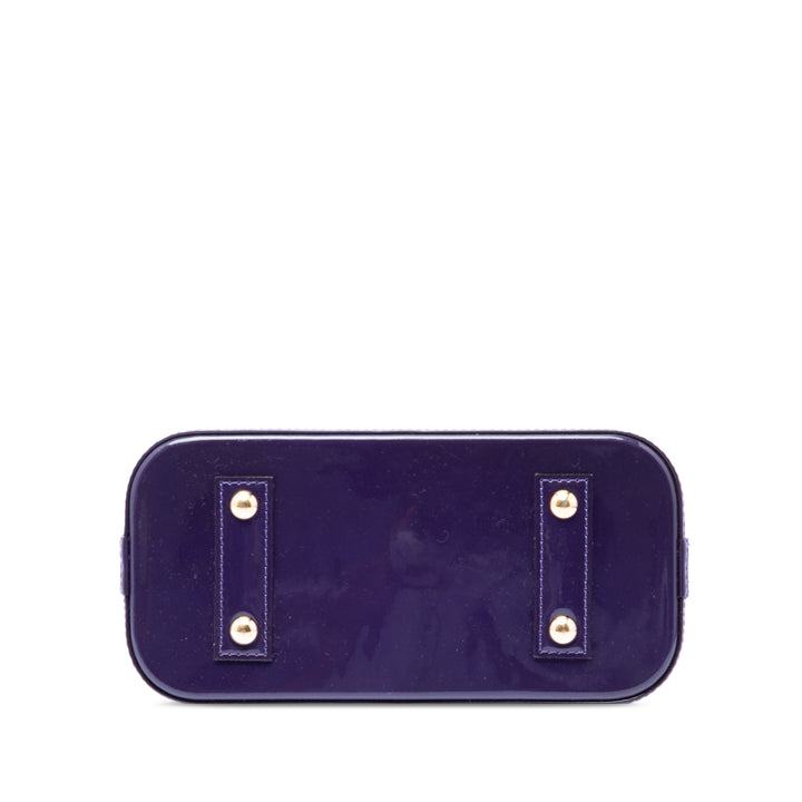 Louis Vuitton Alma BB Cuir verni Monogram Violet