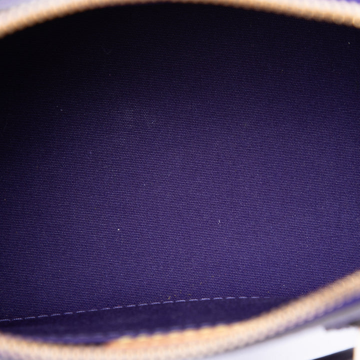Louis Vuitton Alma BB Cuir verni Monogram Violet
