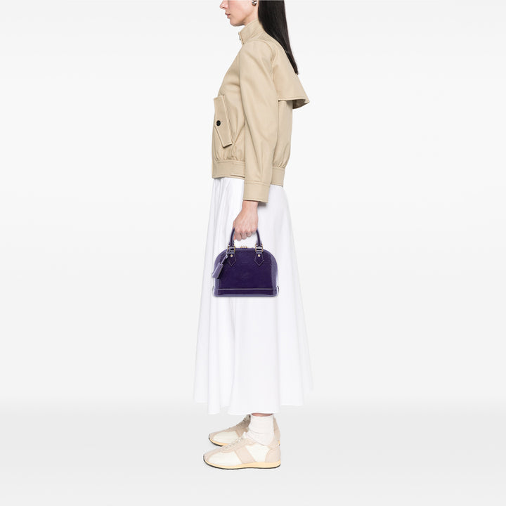 Louis Vuitton Alma BB Cuir verni Monogram Violet