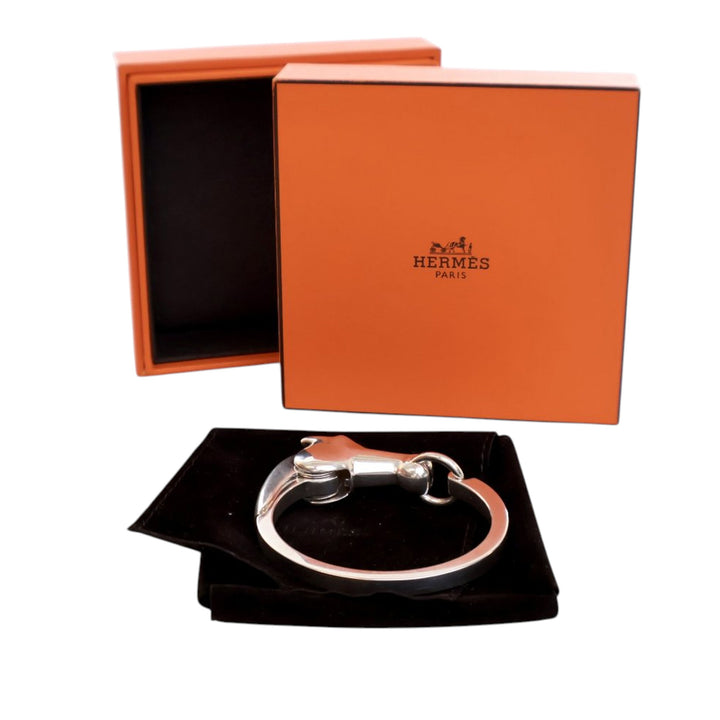 Hermès Sterling Argenté Galop Bracelet Argenté