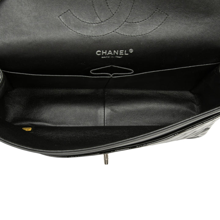 Chanel Classic Double rabat Jumbo Cuir