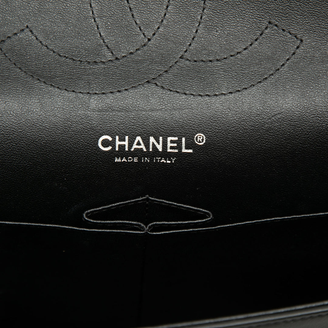 Chanel Classic Double rabat Jumbo Cuir