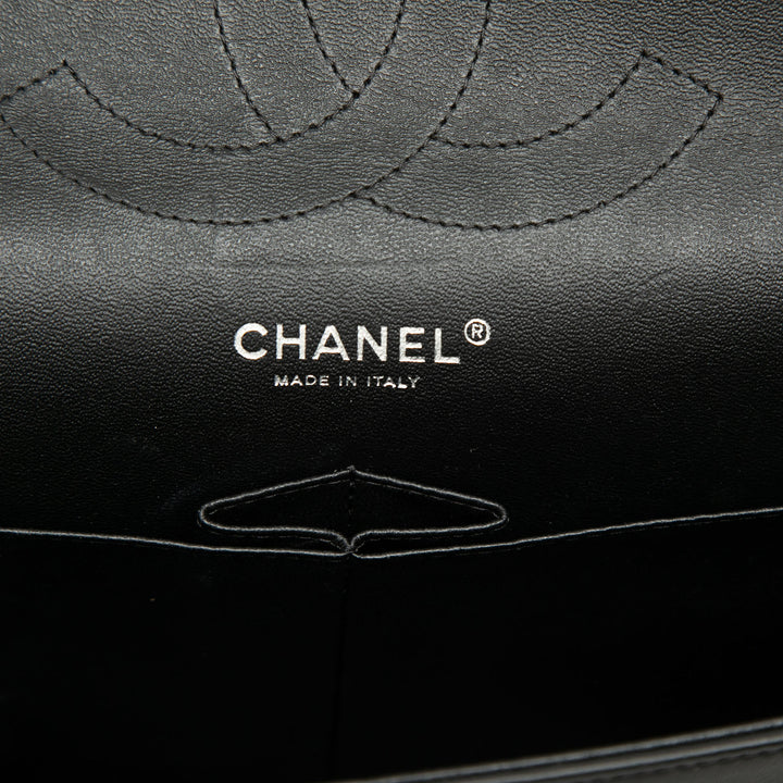 Chanel Classic Double rabat Jumbo Cuir