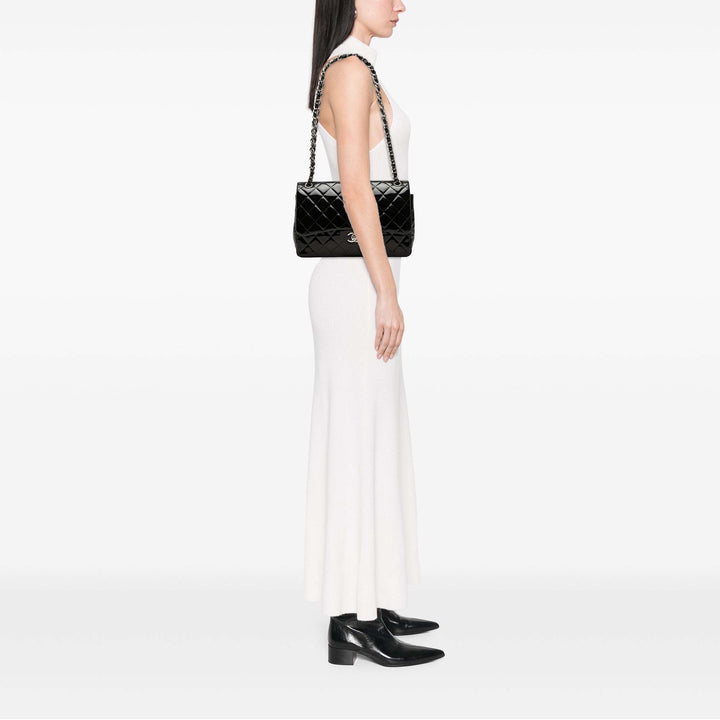 Chanel Classic Double rabat Jumbo Cuir