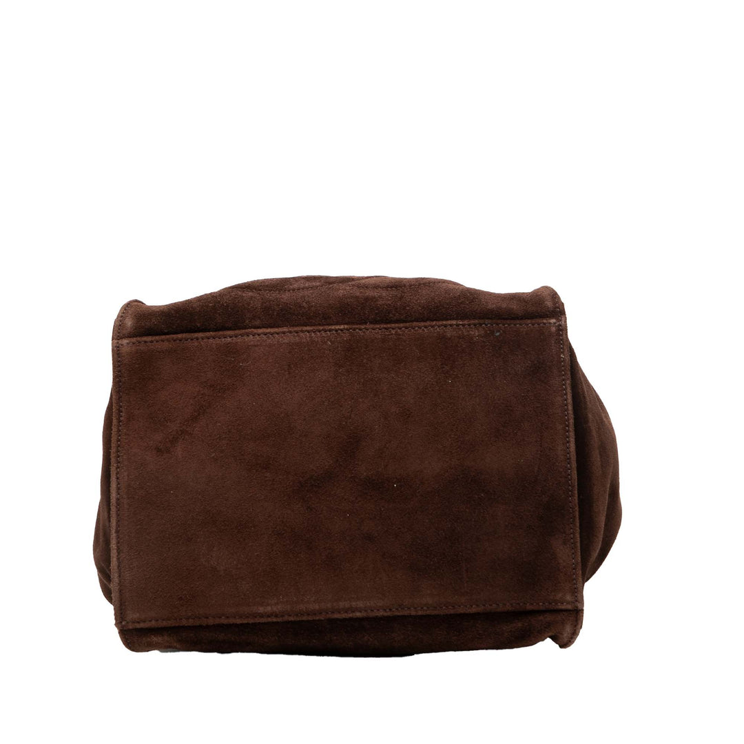 Chanel CC Daim Bucket Bag Marron – GABY PARIS Authentique