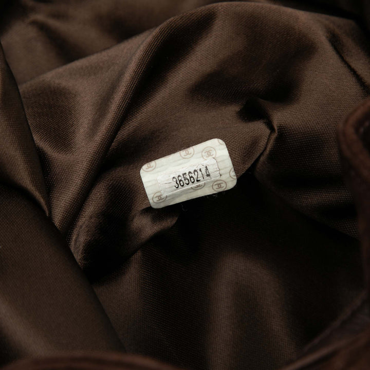 Chanel CC Daim Bucket Bag Marron – GABY PARIS Authentique