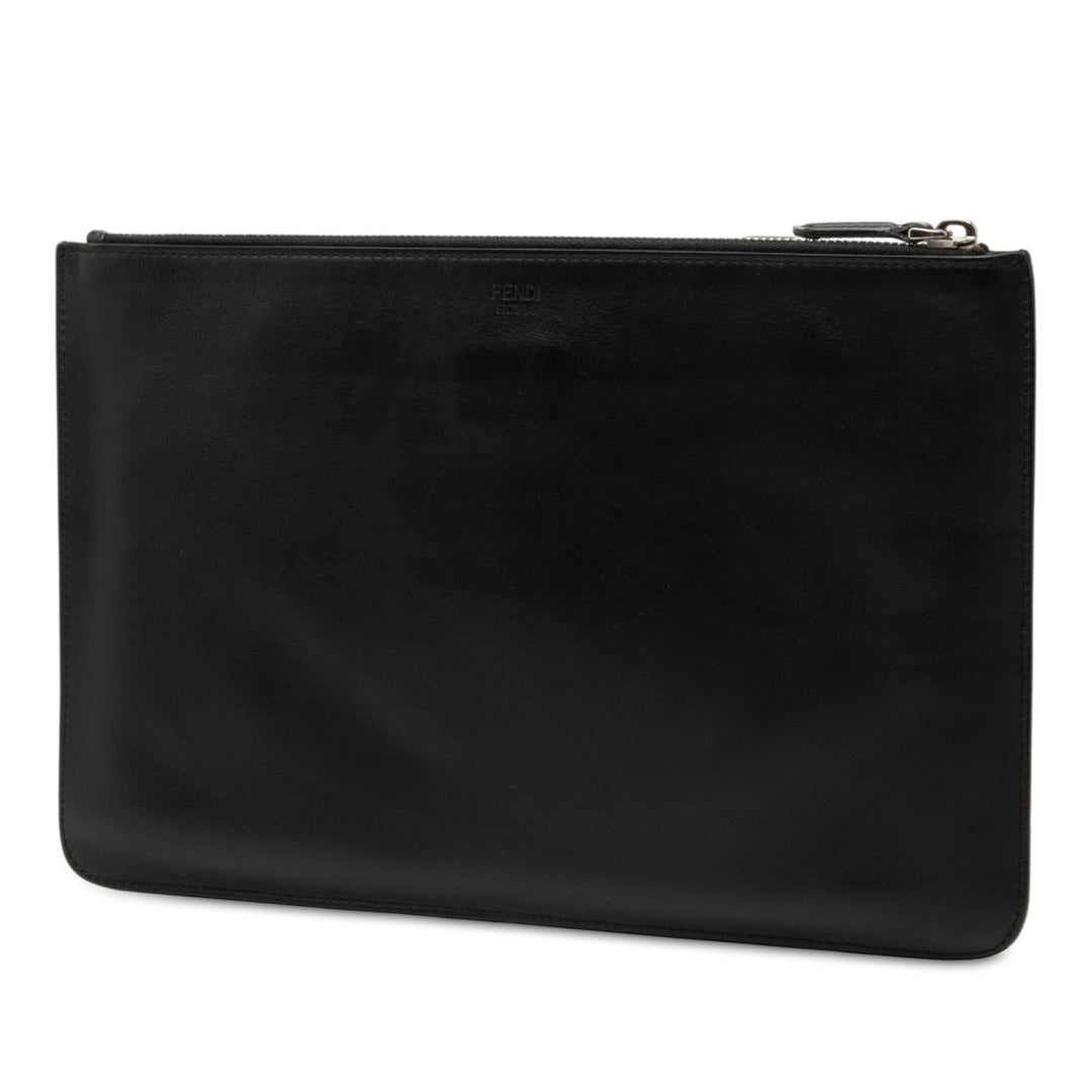 Monster Zippé Pochette Noir