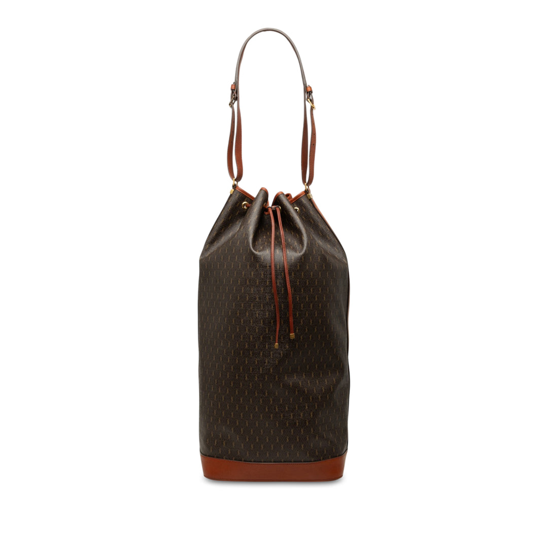 Saint Laurent Le Monogramme Long Sac seau Toile enduite