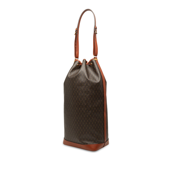 Saint Laurent Le Monogramme Long Sac seau Toile enduite