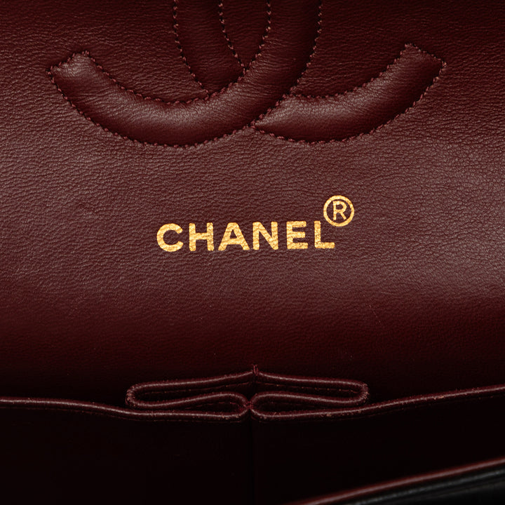 Chanel Classic Double rabat Moyen Cuir d'agneau Noir – vue 5 – GABY PARIS