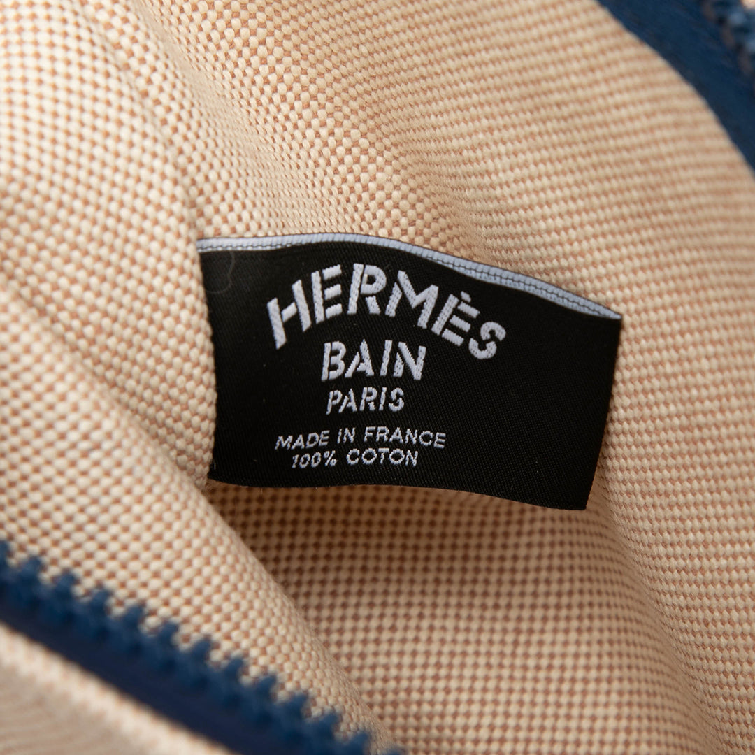 Hermès Noeuds Marins Beach Cabas Tissu