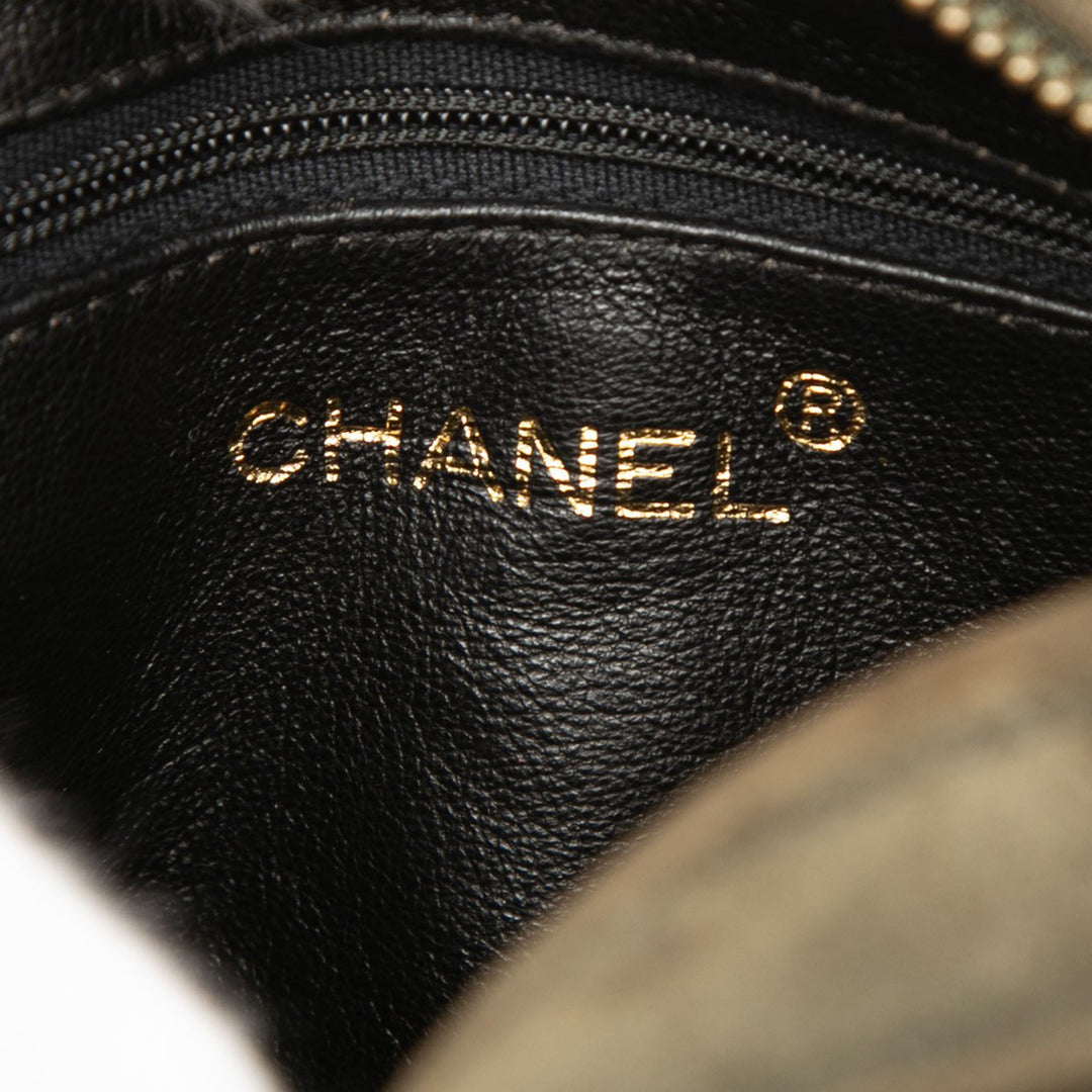 Chanel CC Daim Pompon Sac caméra
