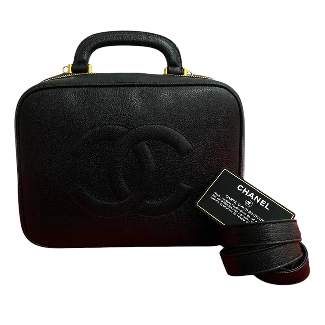 Chanel CC Caviar Vanity