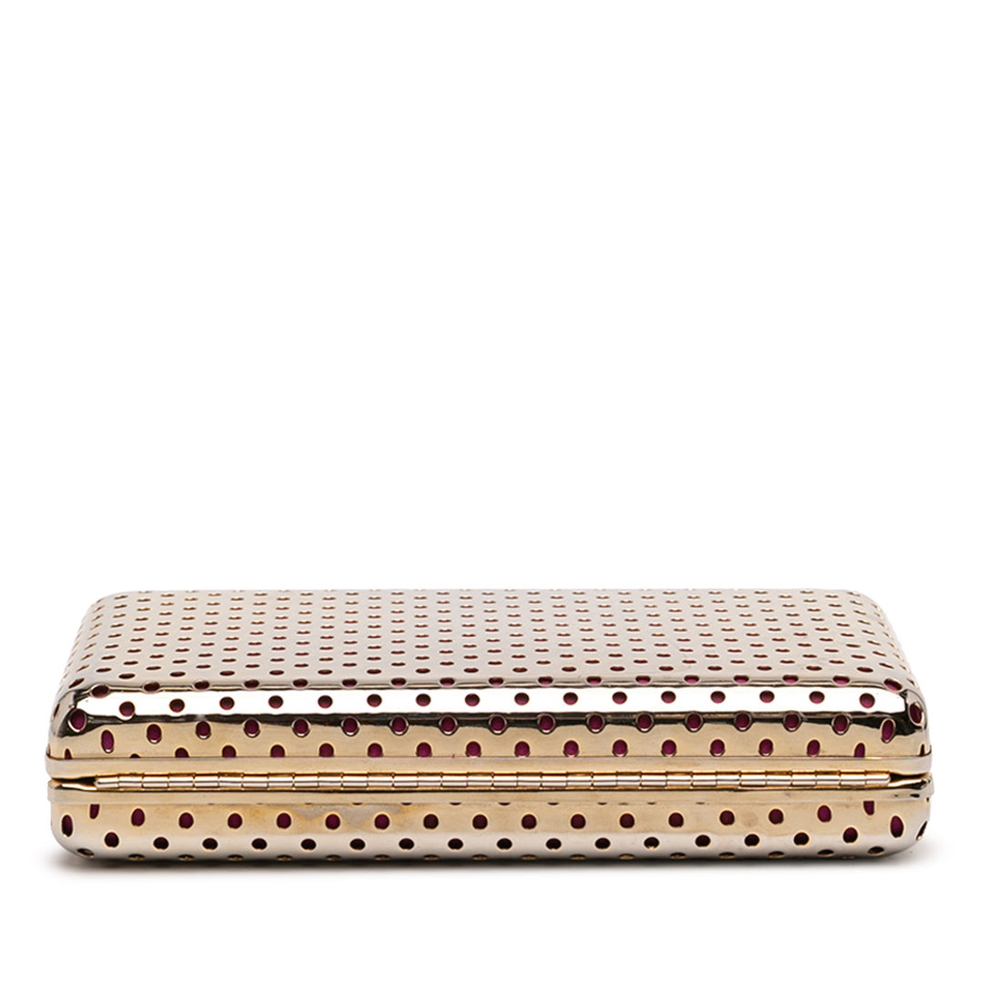 Stella McCartney perforé Metal Pochette avec chaîne