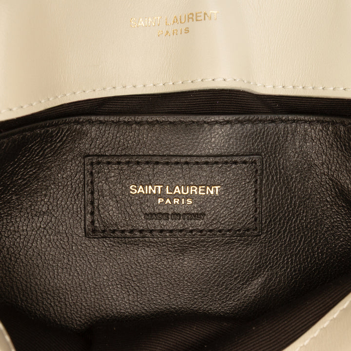 Saint Laurent Small Matelasse Cuir de veau Monogram LouLou Sac bandoulière