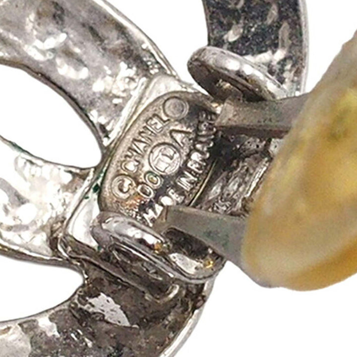 Chanel plaqué CC Clip on Boucles d’oreilles – GABY PARIS Authentique